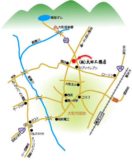 所在地地図