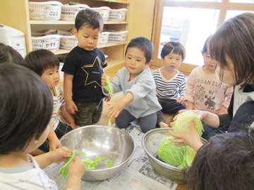 食べる意欲を育てる２